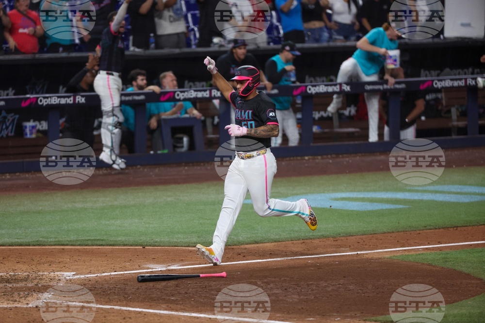 Nationals Marlins Baseball