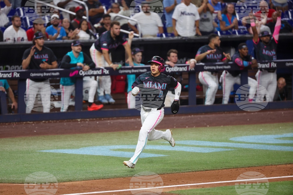 Nationals Marlins Baseball