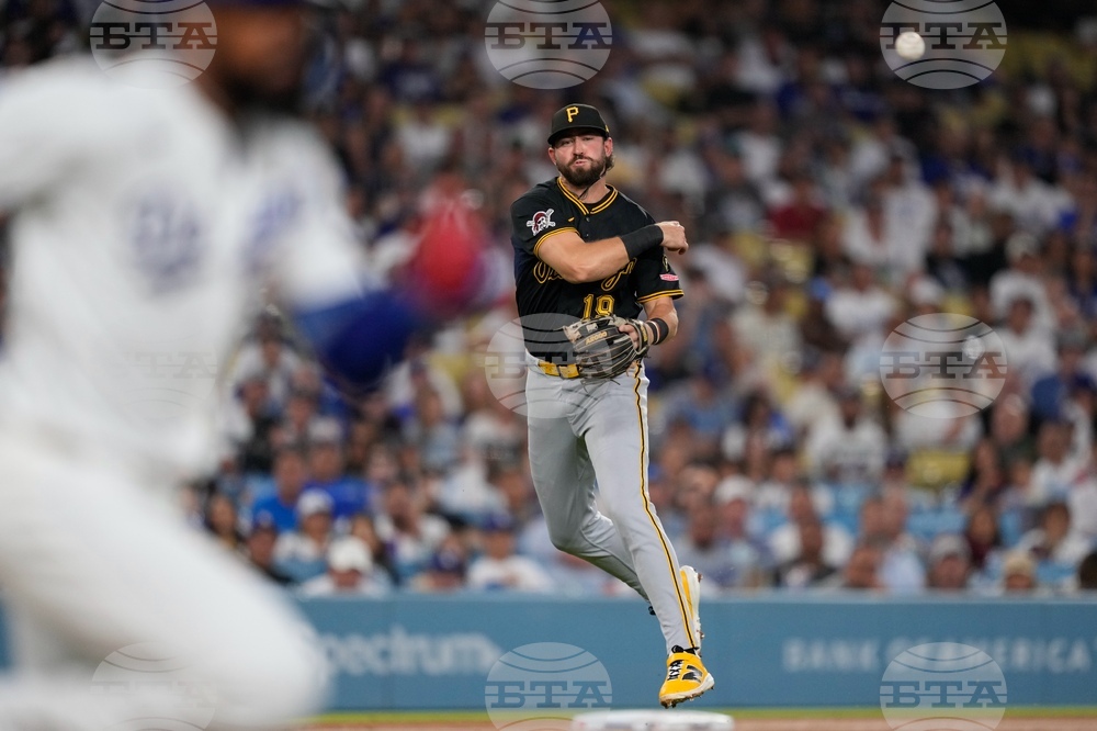 Pirates Dodgers Baseball