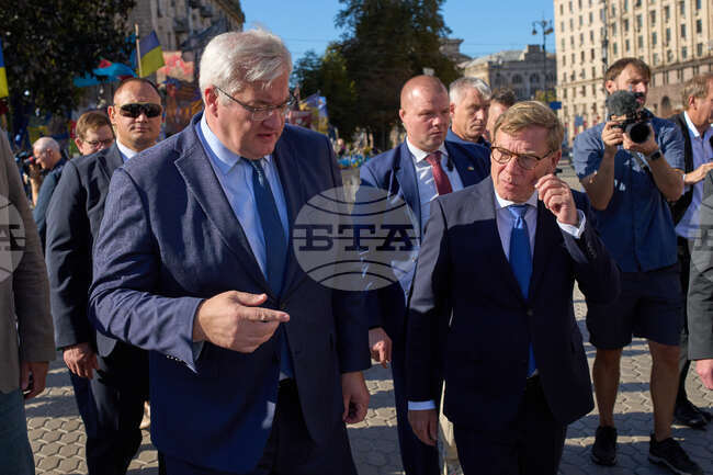 Германският външен министър Йохан Вадефул пристигна на посещение в Киев 