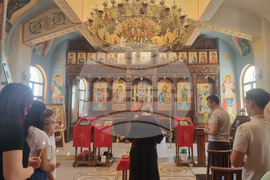 Село Малка Верея - празник на селото - водосвет