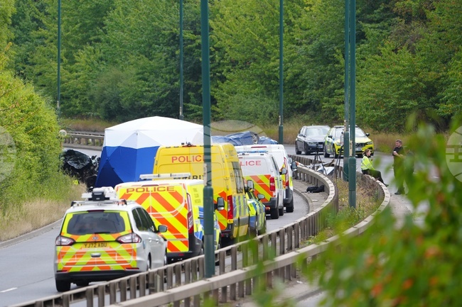 Britain-Car Crash
