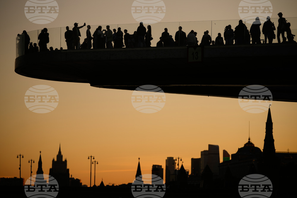 APTOPIX Russia Daily Life