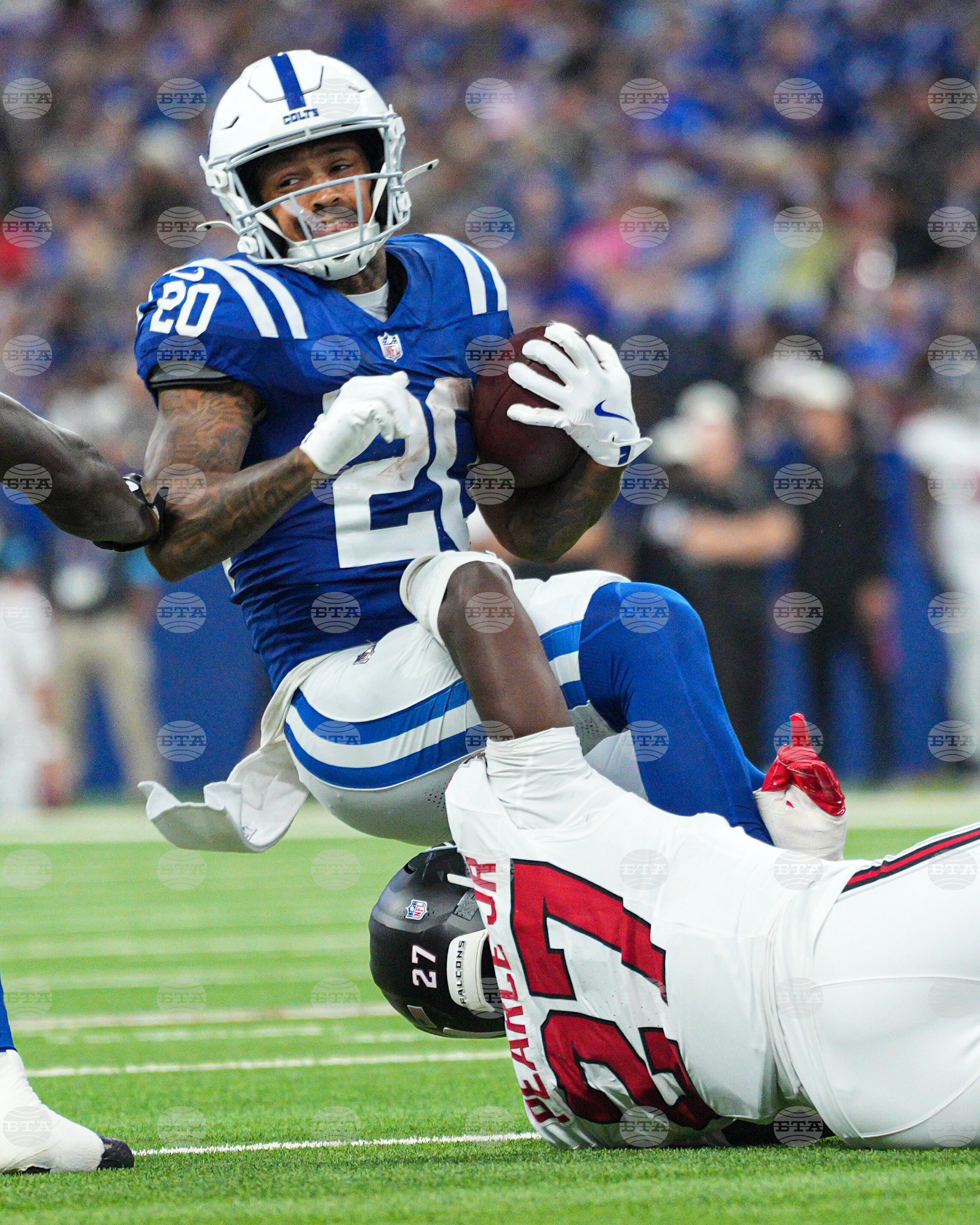 Falcons Colts Football