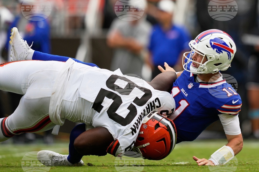 APTOPIX Bills Browns Football