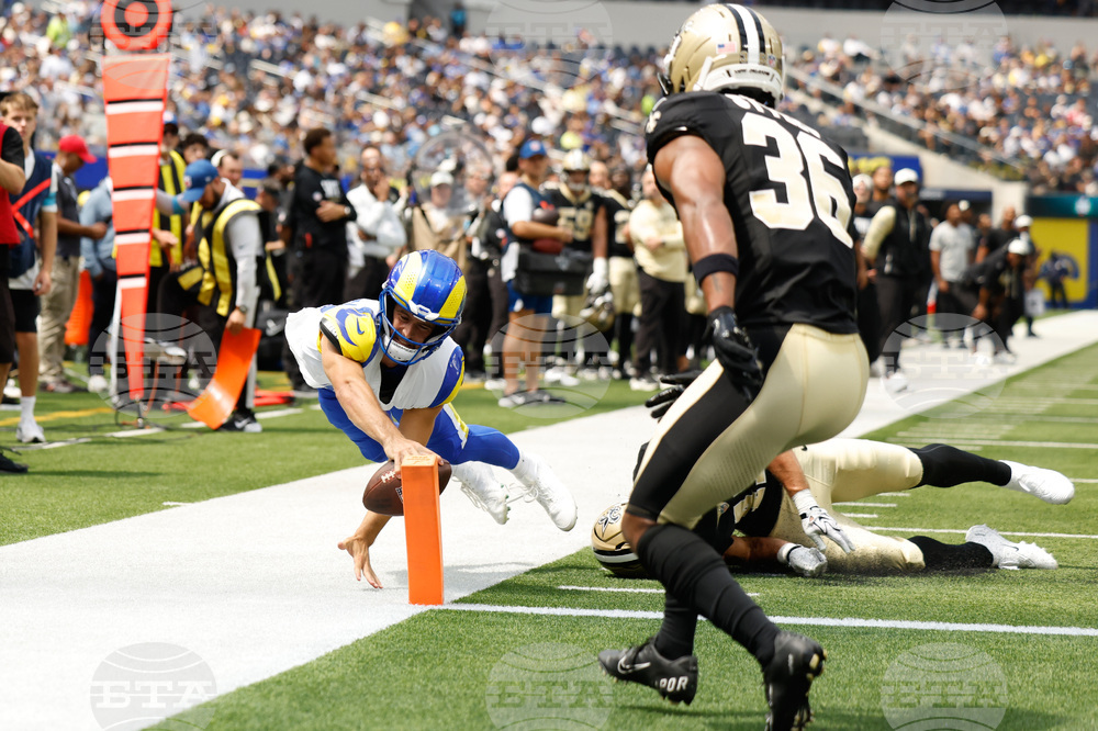 Saints Rams Football