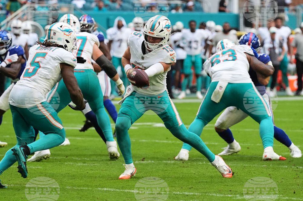 Giants Dolphins Football