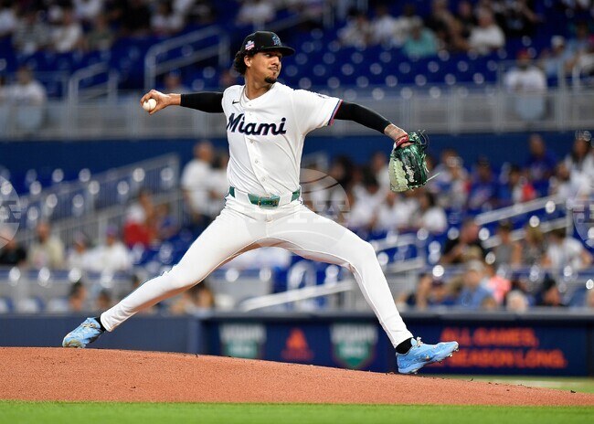 Nationals Marlins Baseball