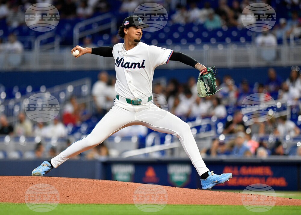 Nationals Marlins Baseball