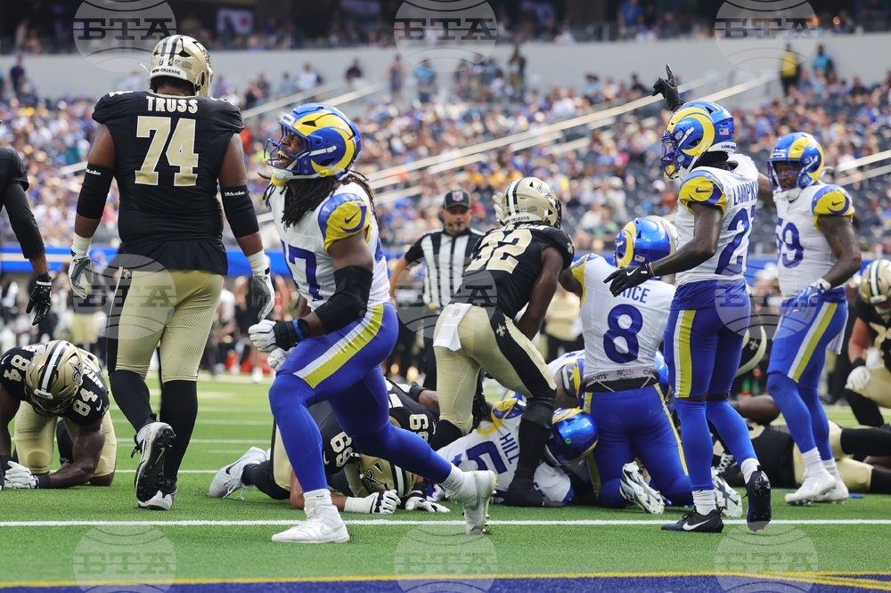 Saints Rams Football