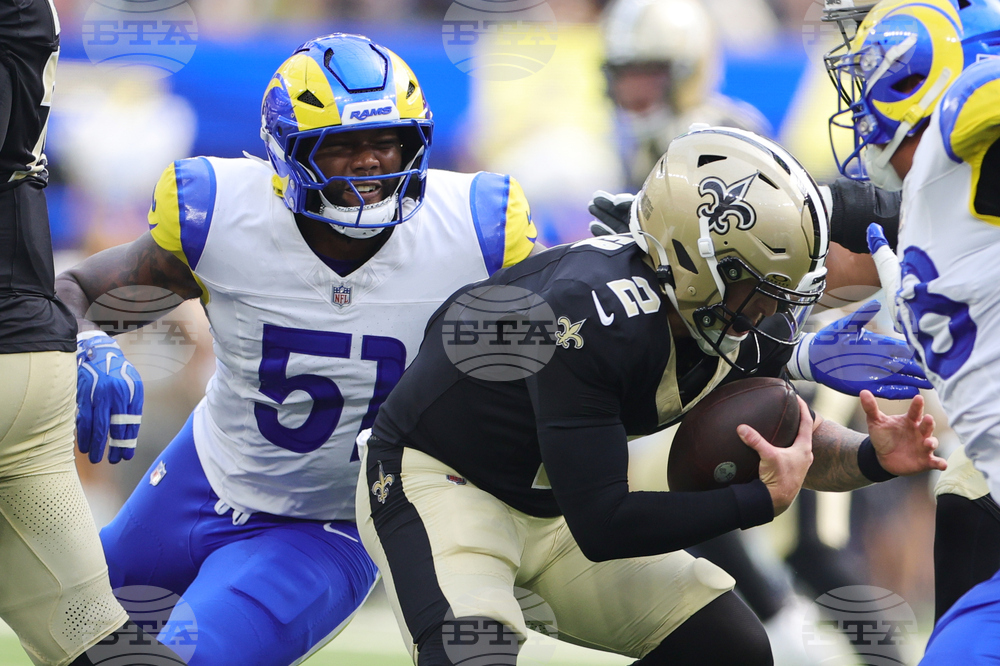 Saints Rams Football