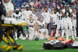 Eagles Patriots Football