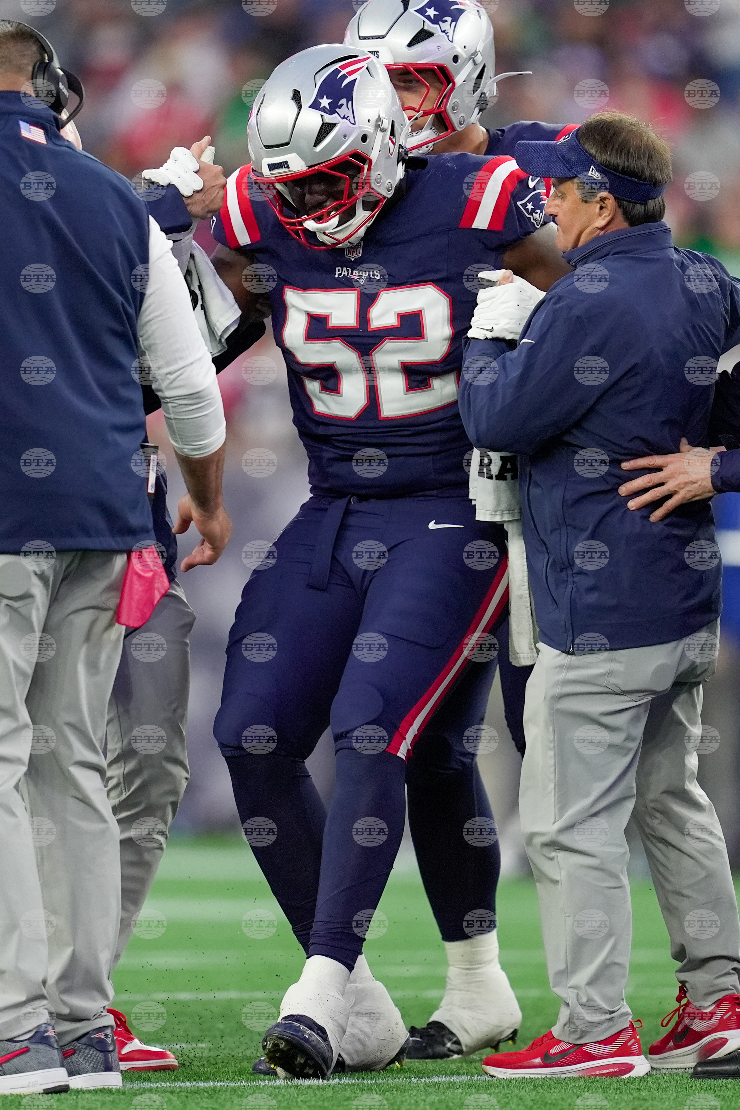 Eagles Patriots Football