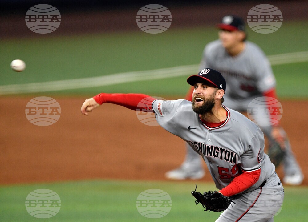 Nationals Marlins Baseball