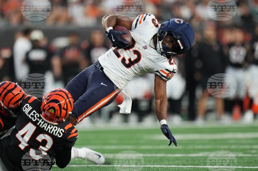 APTOPIX Bears Bengals Football