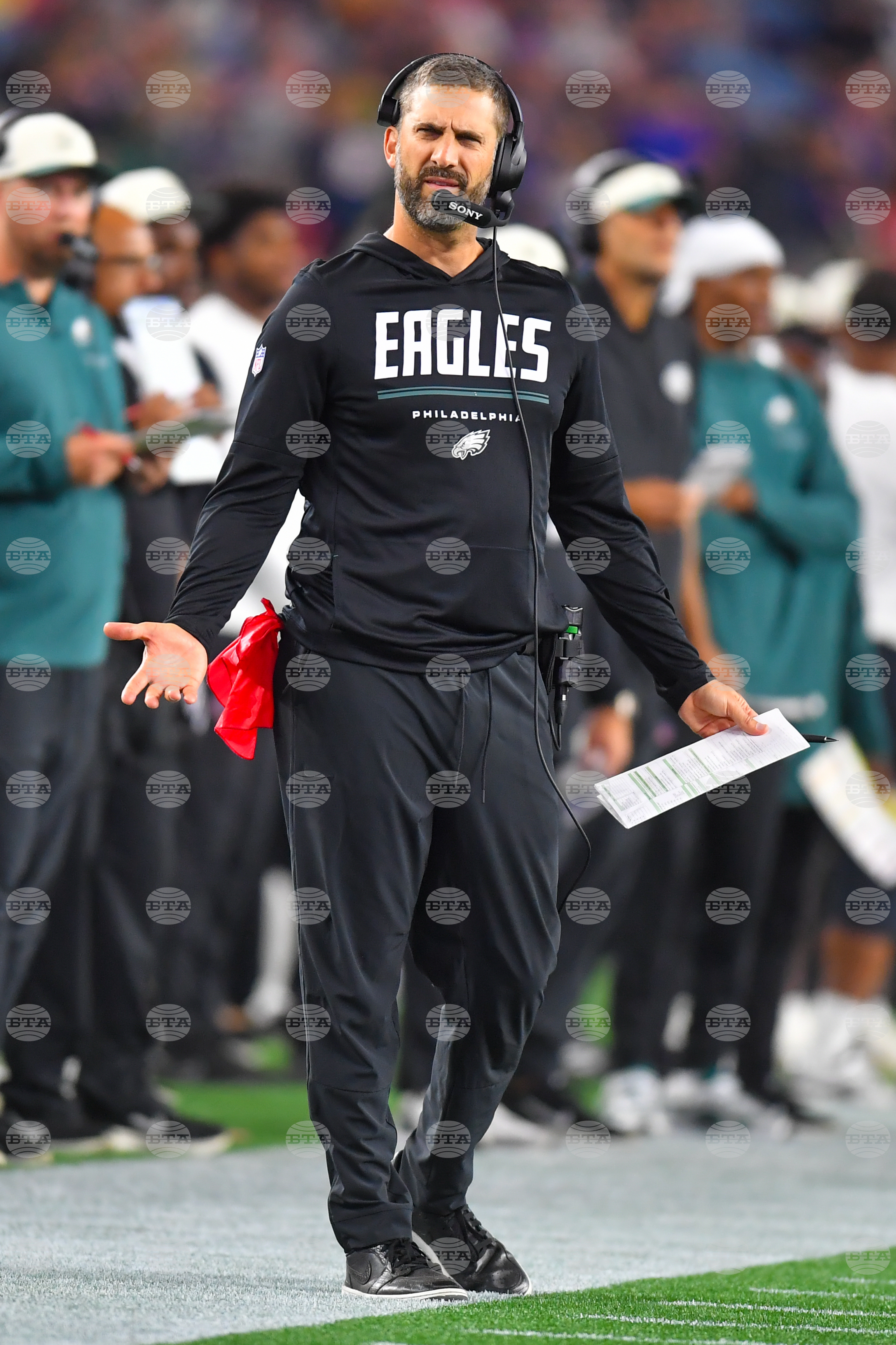 Eagles Patriots Football