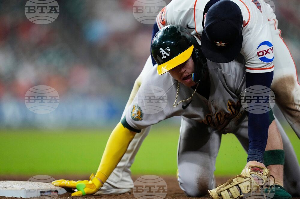 Athletics Astros Baseball