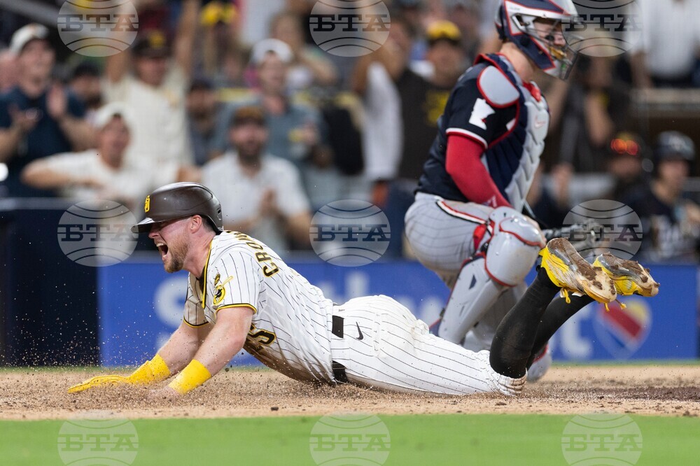 Twins Padres Baseball