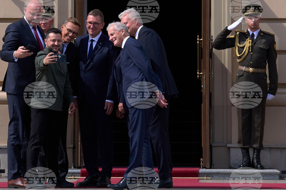 CORRECTION Russia Ukraine War Nordic Baltic Summit