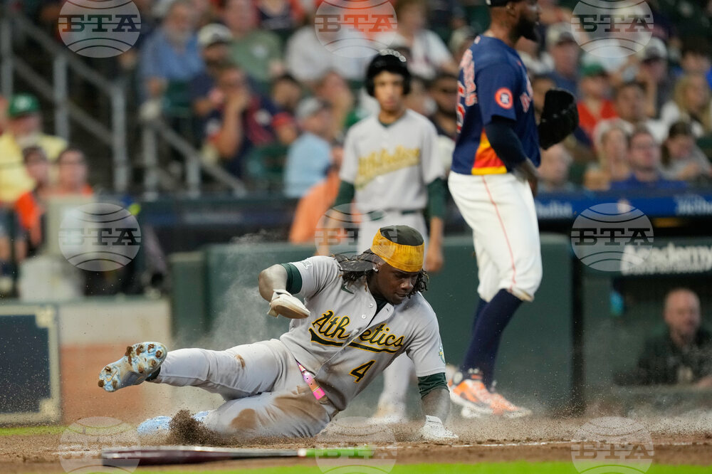 Athletics Astros Baseball