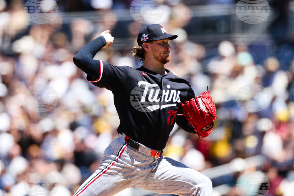 Twins Padres Baseball