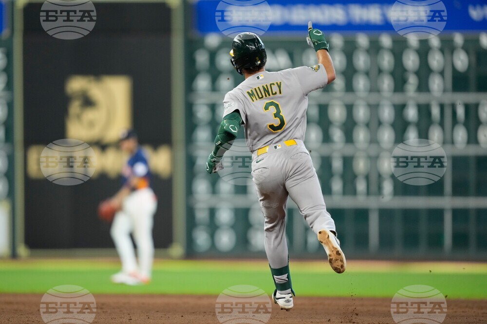 Athletics Astros Baseball