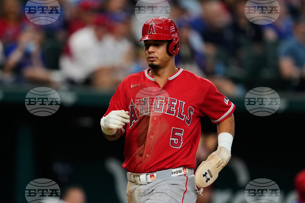 Angels Rangers Baseball
