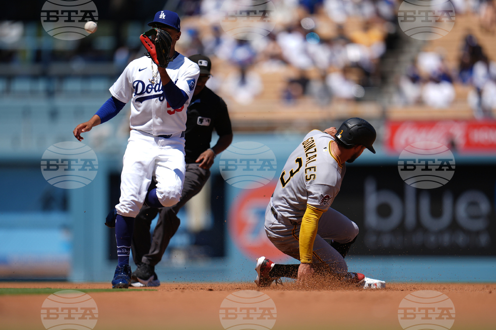Pirates Dodgers Baseball