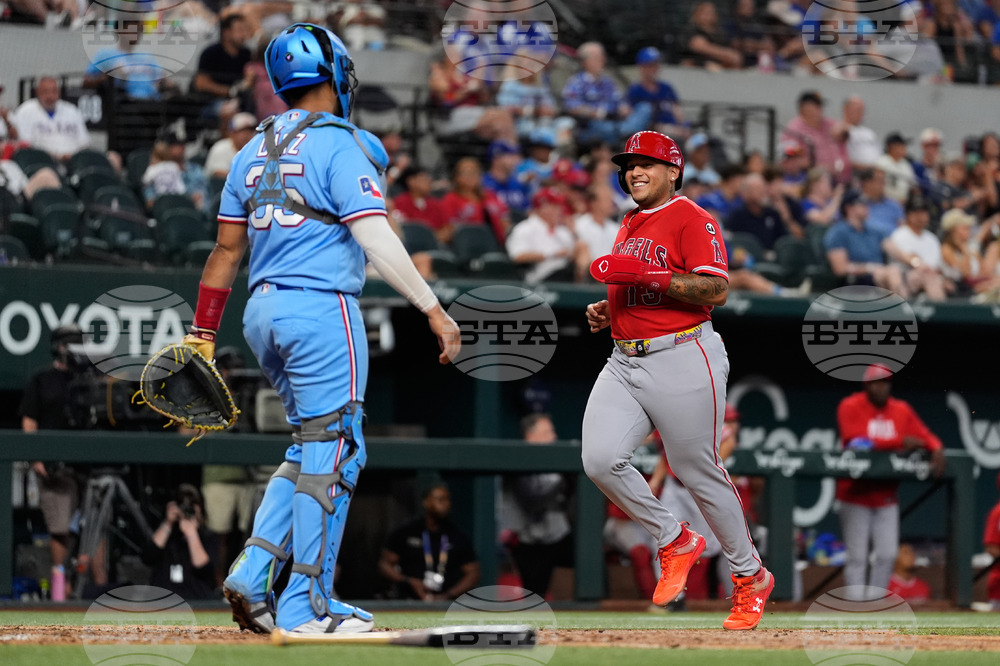 Angels Rangers Baseball