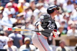 Twins Padres Baseball