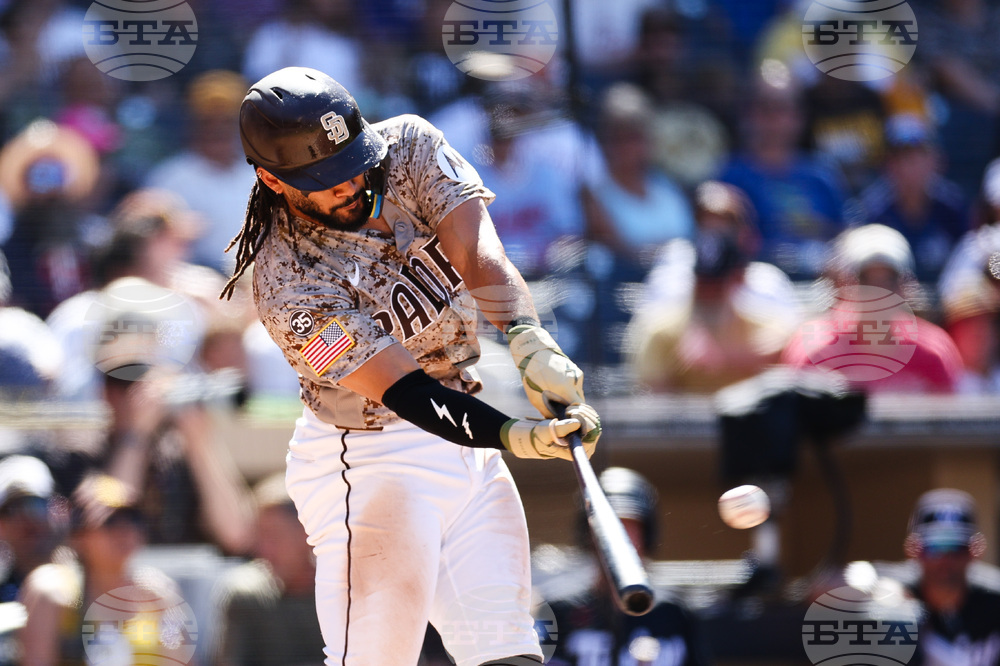 Twins Padres Baseball