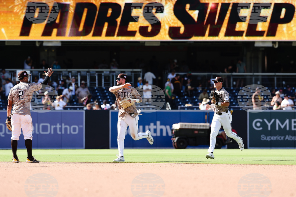 Twins Padres Baseball