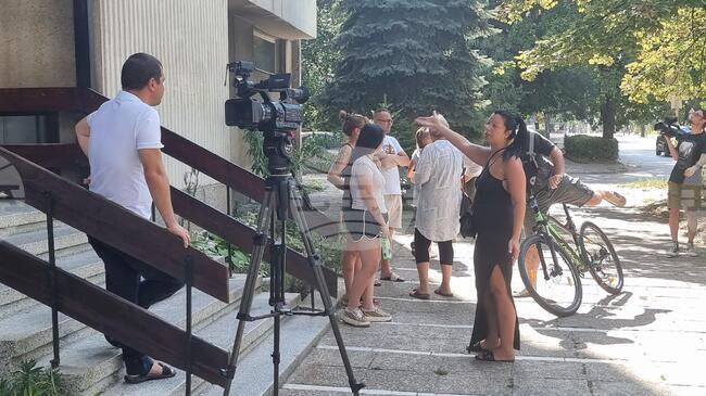 Жители на Кюстендил се събраха на протест заради ограниченото водоподаване