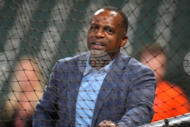Astros-Brown Baseball