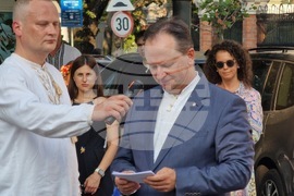 Румъния - Ден на независимостта на Украйна - инициатива