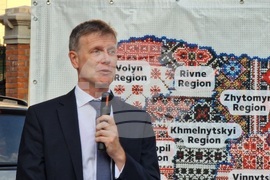 Румъния - Ден на независимостта на Украйна - инициатива