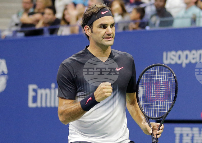 US Open Federer Tennis
