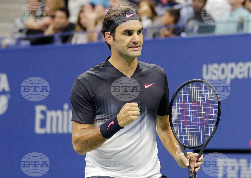 US Open Federer Tennis