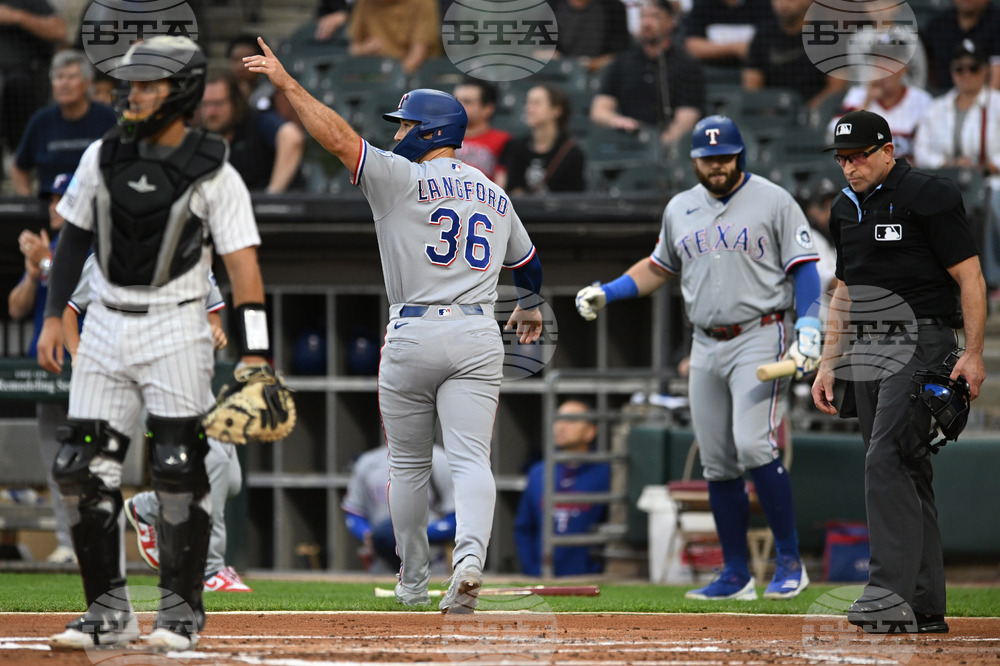 Rangers White Sox Baseball