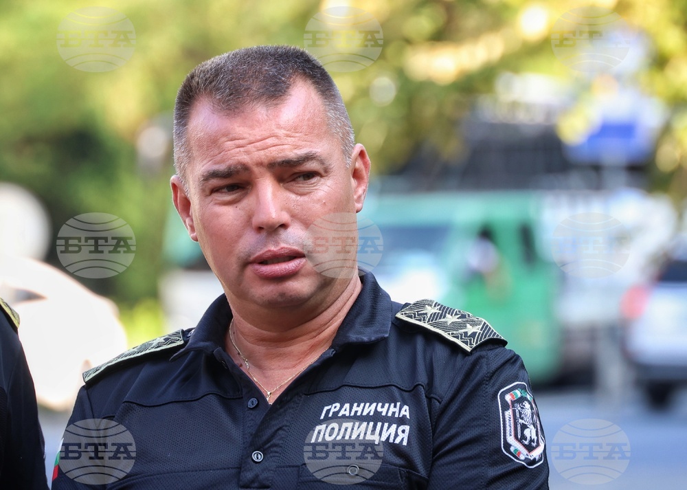 Бургас - загинали полицаи - възпоменателна церемония