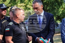 Бургас - загинали полицаи - възпоменателна церемония