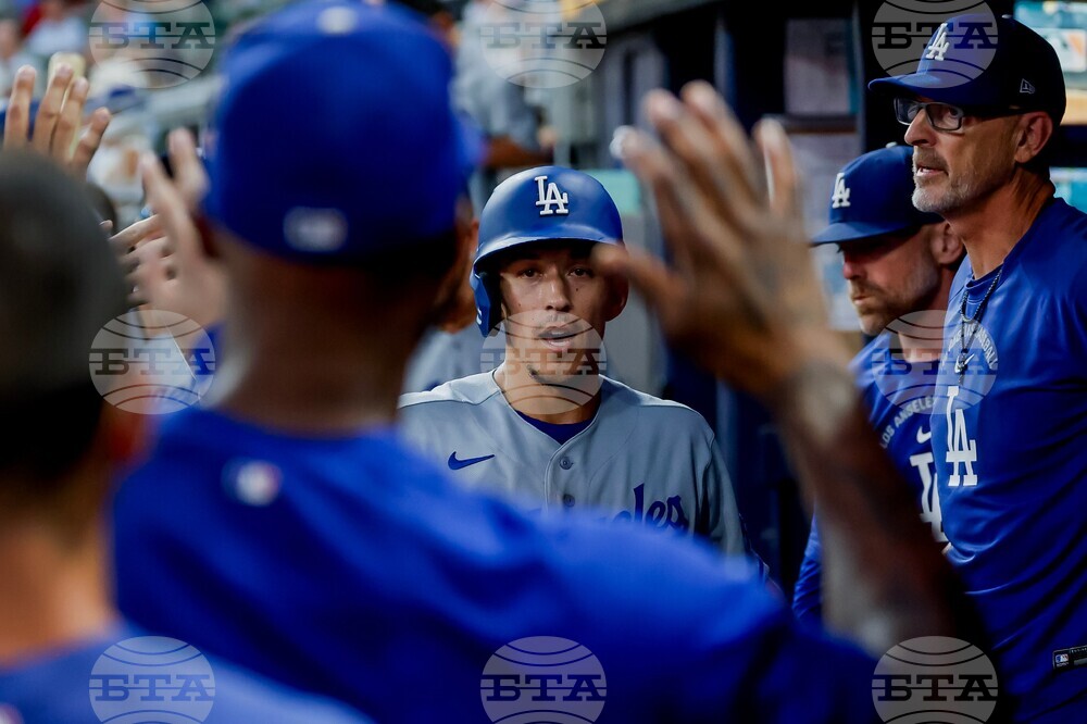 Dodgers Braves Baseball