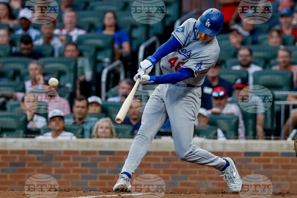 Dodgers Braves Baseball