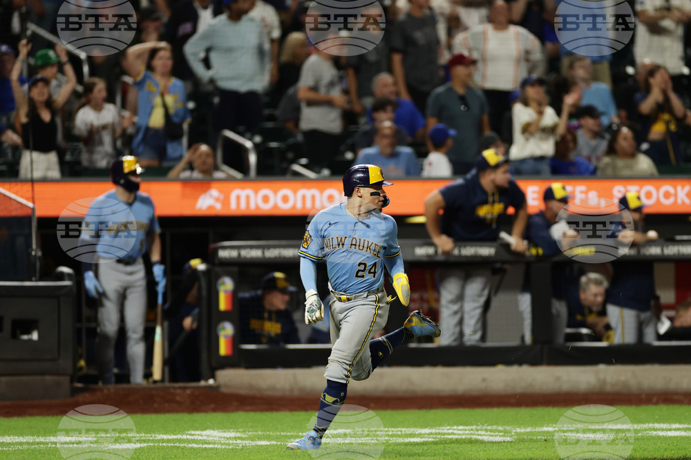 Brewers Mets Baseball