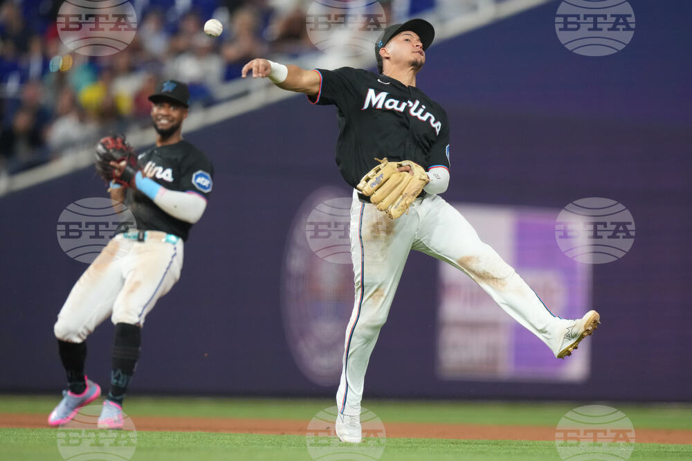 Red Sox Marlins Baseball