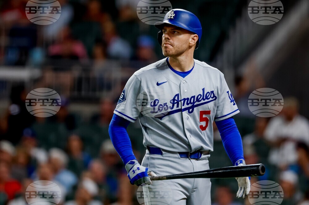 Dodgers Braves Baseball