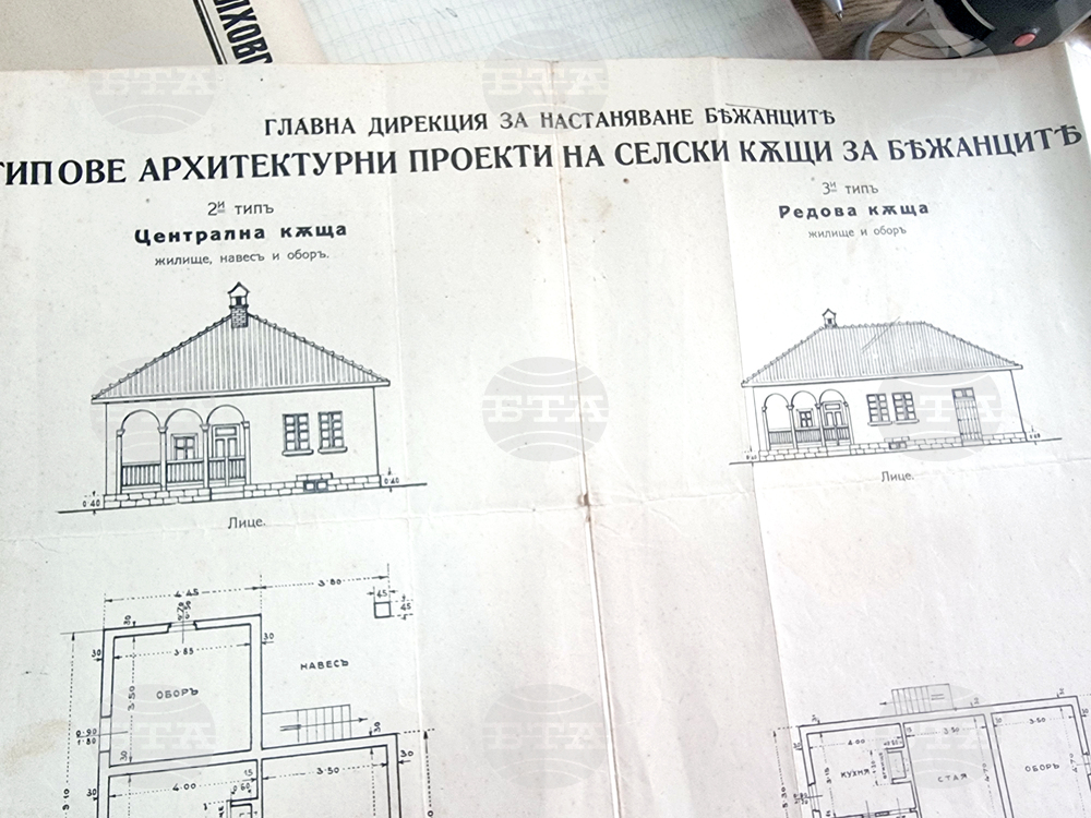 Ямбол - Държавен архив - село Атолово, построено за бежанци от семейството на английски благородник