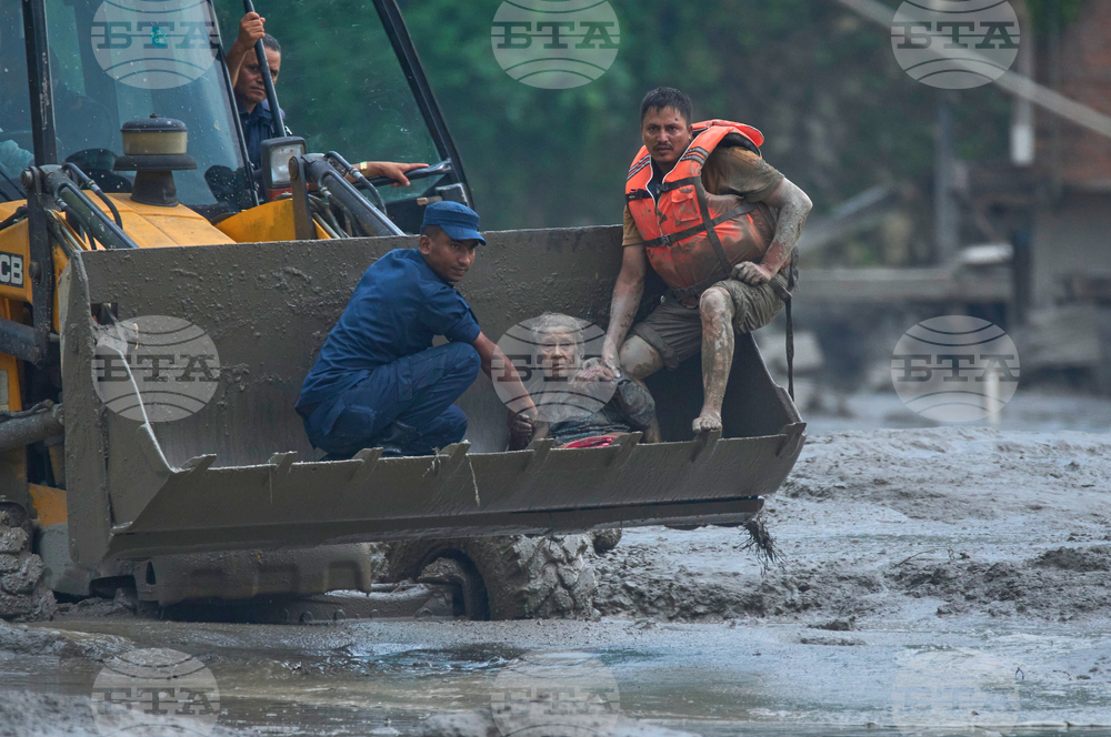APTOPIX Nepal Flash Floods