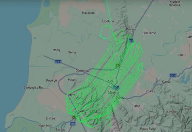 АТА: Започва ново заснемане от въздуха на територията на Албания