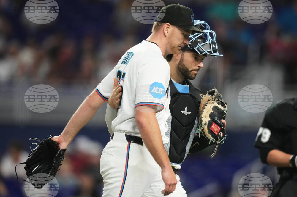 Red Sox Marlins Baseball